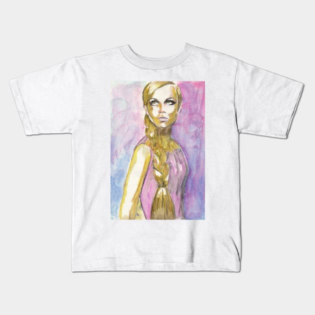 Twiggy Kids T-Shirt by Svetlana Pelin